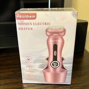 Akunbem Women Electric Shaver in Pink